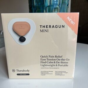 NEW/NEVER OPENED THERAGUN MINI 2.0 in desert rose